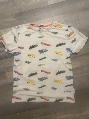 Noize Mens Tee with Multicolor Car Print